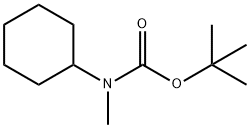tert-butyl N-cyclohexyl-N-methylcarbamate Structure