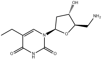 Uridine, 5'-amino-2',5'-dideoxy-5-ethyl- Structure