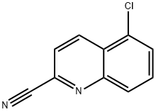 5-Chloroquinoline-2-carbonitrile 结构式