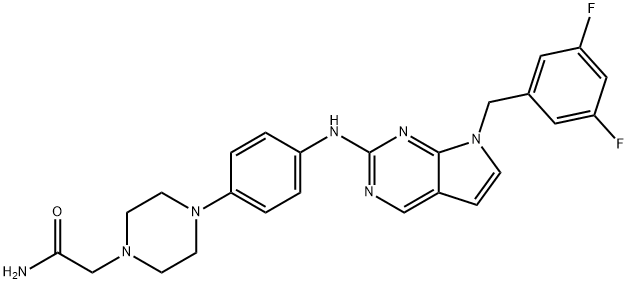 化合物AS1810722, 909561-15-5, 结构式