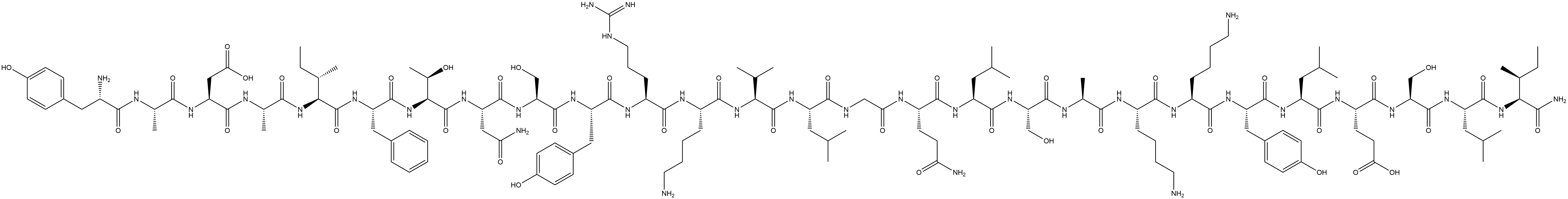 GRF-PHI heptacosapeptide amide,90967-78-5,结构式