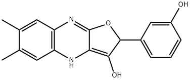 Furo[2,?3-?b]?quinoxalin-?3-?ol, 2,?4-?dihydro-?2-?(3-?hydroxyphenyl)?-?6,?7-?dimethyl- (9CI),909771-07-9,结构式