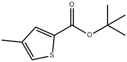 2-Thiophenecarboxylic acid, 4-methyl-, 1,1-dimethylethyl ester 结构式