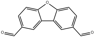 2,8-Dibenzofurandicarboxaldehyde Structure