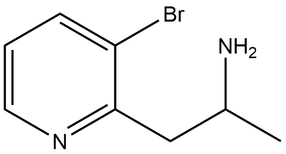 2-Pyridineethanamine, 3-bromo-α-methyl-|