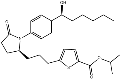 Aganepag isopropyl Structure