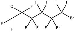 Oxirane, 2-(3,4-dibromo-1,1,2,2,3,4,4-heptafluorobutyl)-2,3,3-trifluoro- 结构式