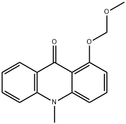 9(10H)-Acridinone, 1-(methoxymethoxy)-10-methyl-,91105-98-5,结构式