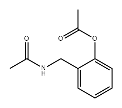 Acetamide, N-[[2-(acetyloxy)phenyl]methyl]-