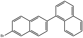 1,2'-Binaphthalene, 6'-bromo- Struktur