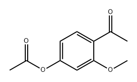 Ethanone, 1-[4-(acetyloxy)-2-methoxyphenyl]-