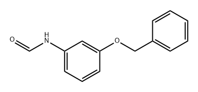 Formamide, N-[3-(phenylmethoxy)phenyl]-,911626-95-4,结构式