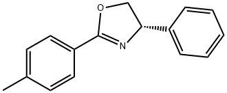 (S)-4-Phenyl-2-(p-tolyl)-4,5-dihydrooxazole 化学構造式