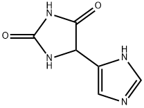 2,4-IMIDAZOLIDINEDIONE, 5-(1H-IMIDAZOL-5-YL)-,91184-52-0,结构式