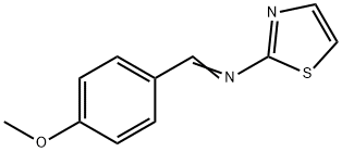 2-Thiazolamine, N-[(4-methoxyphenyl)methylene]-