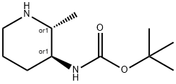 tert-butyl N-trans-2-methyl-3-piperidyl carbamate|