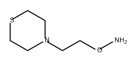 O-(2-硫代吗啉乙基)羟胺, 913067-48-8, 结构式