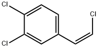 Benzene, 1,2-dichloro-4-(2-chloroethenyl)-, (Z)- (9CI) Structure