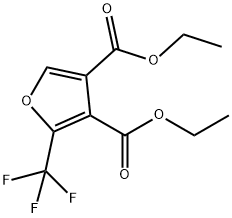 3,4-Furandicarboxylic acid, 2-(trifluoromethyl)-, 3,4-diethyl ester