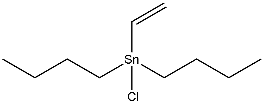 Stannane, dibutylchloroethenyl- Structure