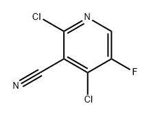 3-Pyridinecarbonitrile, 2,4-dichloro-5-fluoro-|