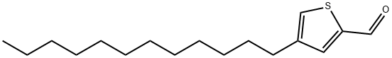 2-Thiophenecarboxaldehyde, 4-dodecyl- Struktur