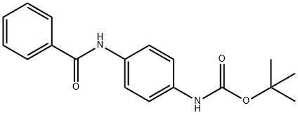 Carbamic acid, N-[4-(benzoylamino)phenyl]-, 1,1-dimethylethyl ester