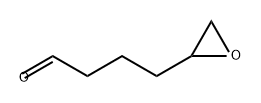 2-Oxiranebutanal Structure