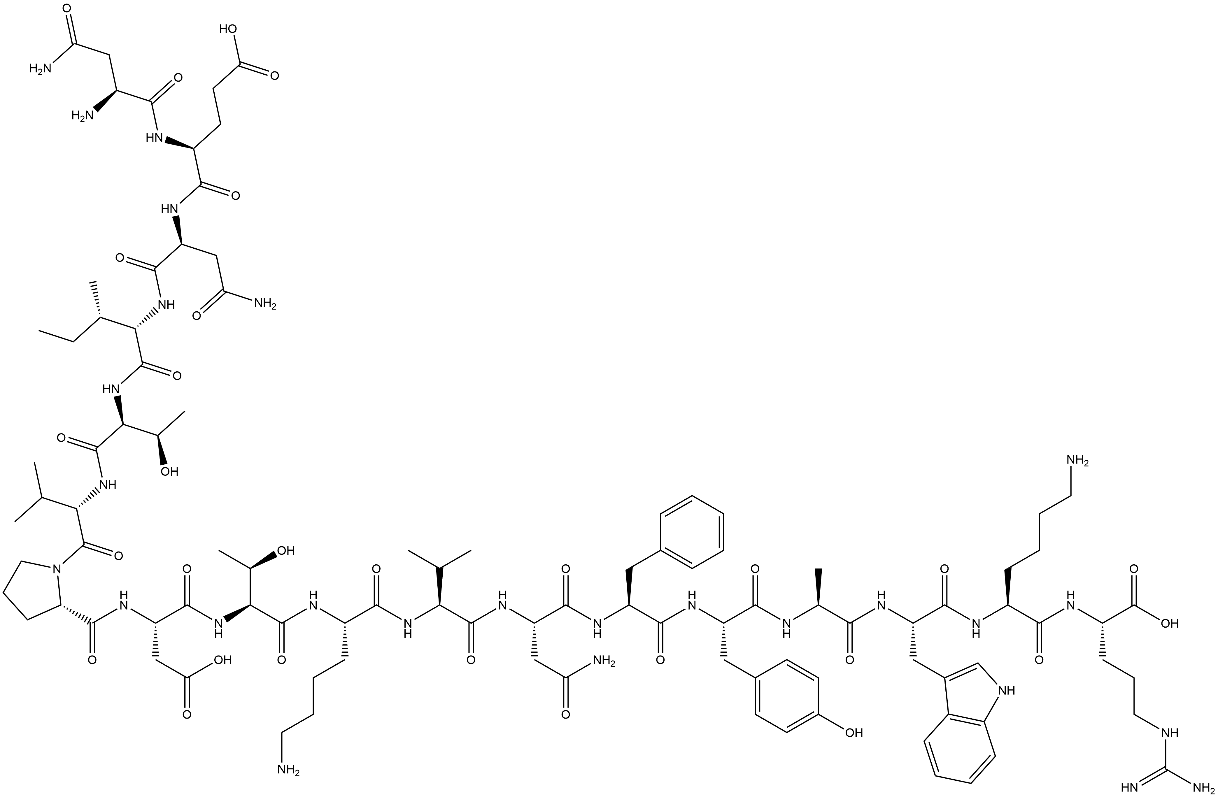 树突状肽EPOBIS,915091-83-7,结构式