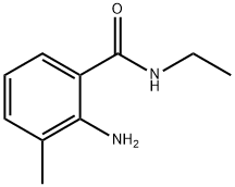 2-amino-N-ethyl-3-methylbenzamide Structure