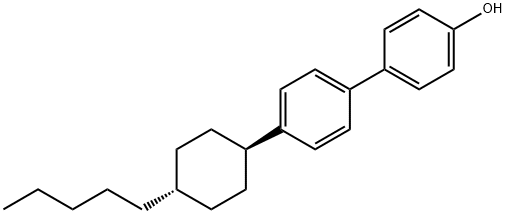 [1,1'-Biphenyl]-4-ol, 4'-(trans-4-pentylcyclohexyl)-,91545-94-7,结构式