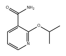 3-Pyridinecarboxamide, 2-(1-methylethoxy)-,915787-96-1,结构式