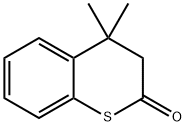 4,4-Dimethylthiochroman-2-one Struktur