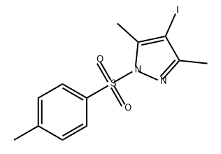 1H-Pyrazole, 4-iodo-3,5-dimethyl-1-[(4-methylphenyl)sulfonyl]- Structure