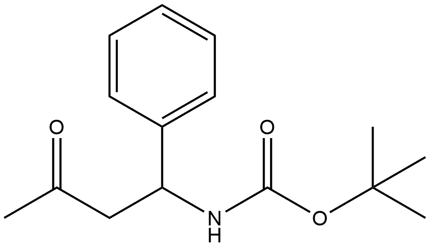 tert-butyl (3-oxo-1-phenylbutyl)carbamate|