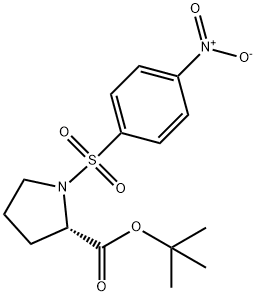 L-Proline, 1-[(4-nitrophenyl)sulfonyl]-, 1,1-dimethylethyl ester
