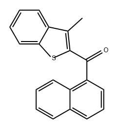Methanone, (3-methylbenzo[b]thien-2-yl)-1-naphthalenyl-