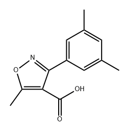 3-(3,5-Dimethylphenyl)-5-methylisoxazole-4-carboxylic acid|3-(3,5-二甲基苯基)-5-甲基异噁唑-4-羧酸