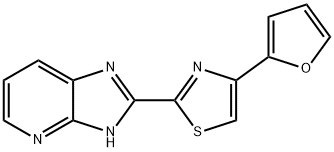 4-(Furan-2-yl)-2-(3H-imidazo[4,5-b]pyridin-2-yl)thiazole 结构式