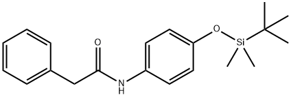 N-(4-((tert-Butyldimethylsilyl)oxy)phenyl)-2-phenylacetamide Structure