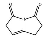 1H-Pyrrolizine-3,5(2H,6H)-dione Struktur