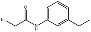 Acetamide, 2-bromo-N-(3-ethylphenyl)-,918408-67-0,结构式