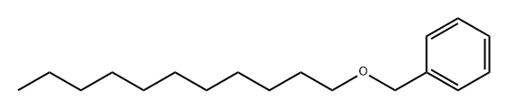 Benzene, [(undecyloxy)methyl]- Structure