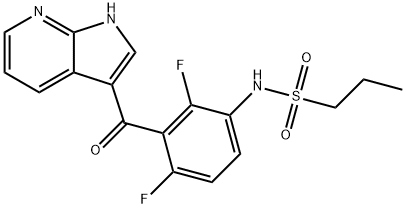 Deschlorophenyl Vemurafenib Structure