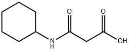 Propanoic acid, 3-(cyclohexylamino)-3-oxo- Struktur