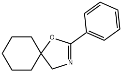 1-Oxa-3-azaspiro[4.5]dec-2-ene, 2-phenyl- Struktur