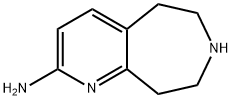 5H-Pyrido[2,3-d]azepin-2-amine, 6,7,8,9-tetrahydro- Structure