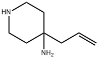 4-Piperidinamine, 4-(2-propen-1-yl)- 结构式