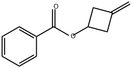 Cyclobutanol, 3-methylene-, 1-benzoate Structure