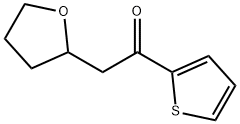-(tetrahydrofuran-2-yl)-1-(thiophen-2-yl)ethanone Structure